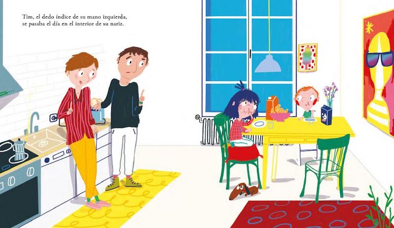 Gómez El dedo en la nariz