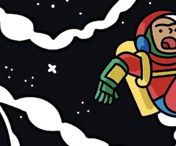 Javi de Castro y ‘Cosmo en el espacio’